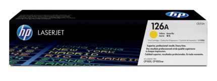 Toner HP 126A Jaune - LaserJet d'origine (CE312A)